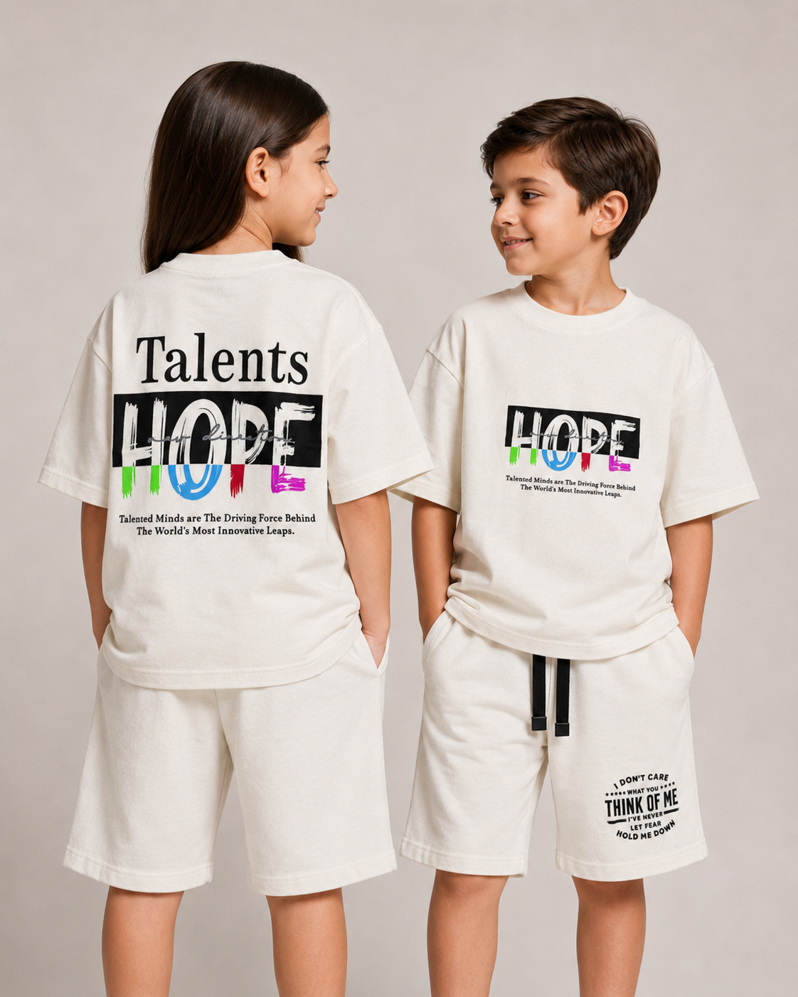 Hope white t-shirt