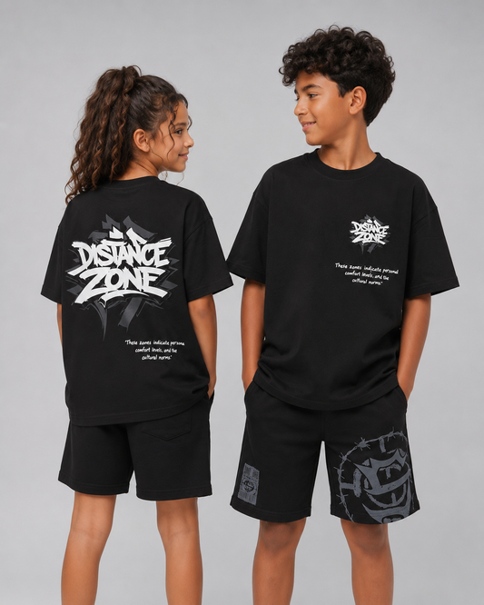 Distance black t-shirt