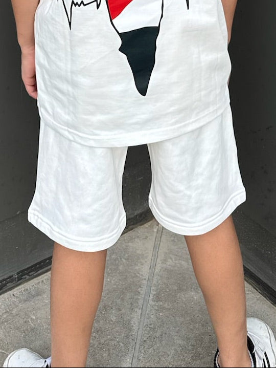 Spny white short