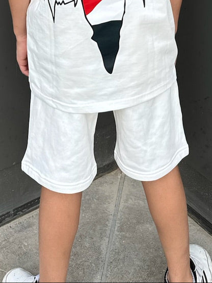Spny white short