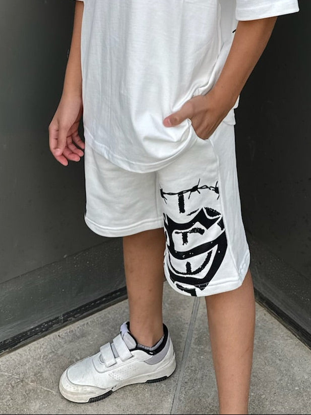 Spny white short